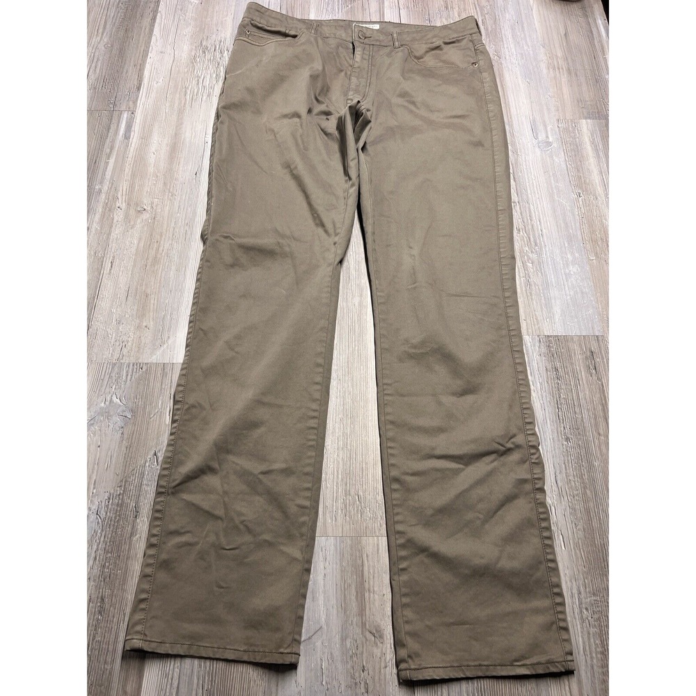 Vintage Peter Millar Brown Twill Pants Outdoors Mens Size 32